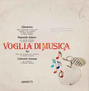 Otmar Nussio / Renato Grisoni / Claudio Cavadini - Voglia Di Musica