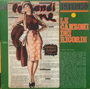 Various - Le Canzoni Dei Ricordi - 1941-1950 Vol. 20