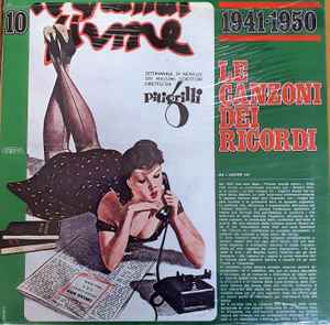 Various - Le Canzoni Dei Ricordi - 1941-1950 Vol. 10
