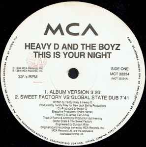 Heavy D. & The Boyz - This Is Your Night