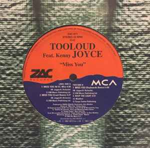 Tooloud (2) Feat. Kenny Joyce - Miss You