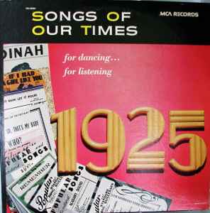 Basil Fomeen And His Orchestra - Songs Of Our Times - Song Hits Of 1925