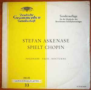 Frédéric Chopin - Stefan Askenase - Stefan Askenase Spielt Chopin