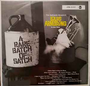 Louis Armstrong And His Orchestra-A Rare Batch Of Satch