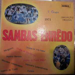 Various - Sambas Enrêdo. Carnaval 1971. 1º Grupo