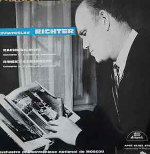 Sviatoslav Richter With The Moscow Symphony Orchestra - Rachmaninoff Piano Concerto No. 2 / Rimsky-Korsakoff Piano Concerto