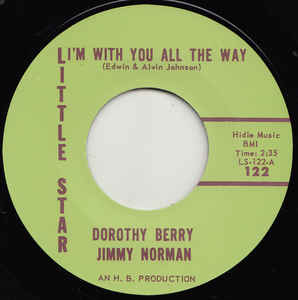 Dorothy Berry, Jimmy Norman - I'm With You All The Way / Your Love