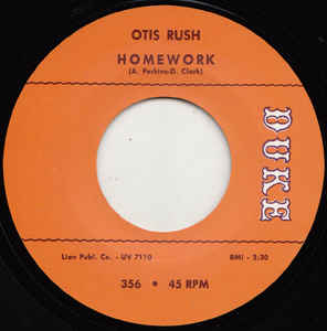 Otis Rush - Homework 