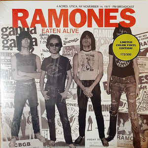 Ramones - Eaten Alive (4 Acres, Utica, Ny November 14, 1977 - Fm Broadcast 