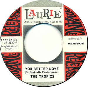 The Tropics - You Better Move