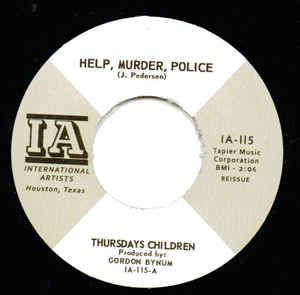 Thursday's Children - Help, Murder, Police