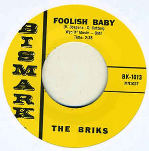The Briks - Foolish Baby / Can You See Me