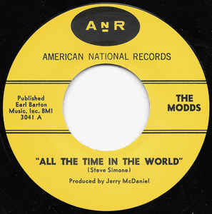 The Modds - All The Time In The World / Leave My House