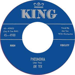 Joe Tex - Pneumonia / Davy, You Upset My Home