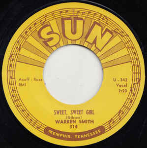 Warren Smith - Sweet Sweet Girl