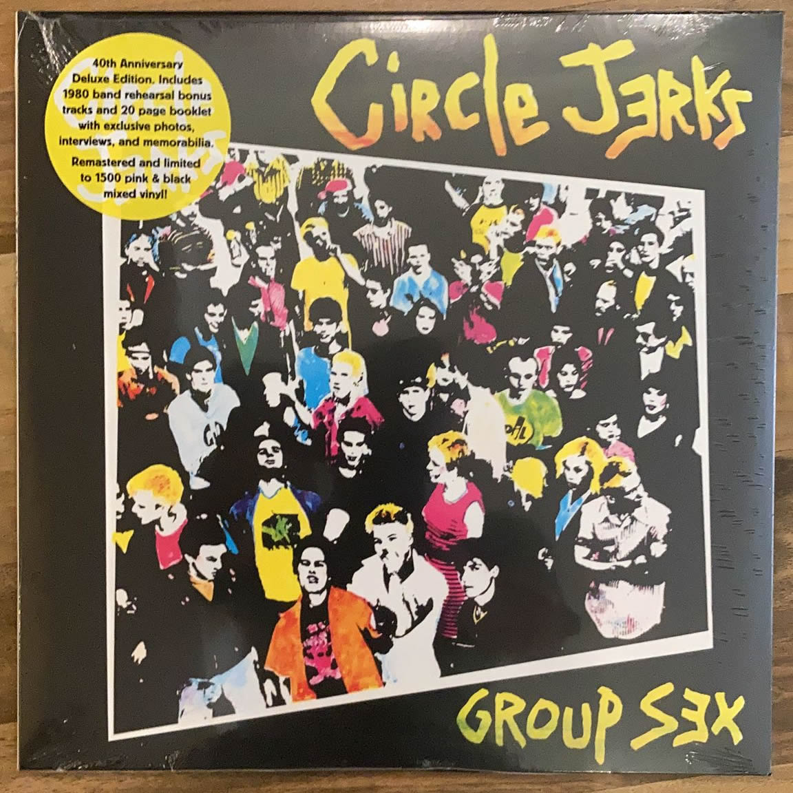 Circle Jerks – Group Sex - 40th Anniversary Edition